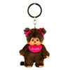 Classic Monchhichi Plush Mascot Series Sekiguchi 5.5-Inch Plush Key Chain
