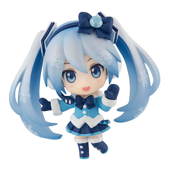 Hatsune Miku Snow Miku Assortment Series Bandai 2-Inch Collectible ...