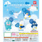 Sanrio Characters Color Collection Blue Series Bandai 1.5-Inch Key Chain