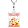 Kirby Of The Stars Air Fluffy Hasepro 2-Inch Key Chain