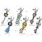 Disney Kingdom Hearts Keyblade Collection Vol 3 2-Inch Key Chain