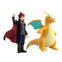 Pokemon Scale World Lance And Dragonite Premium Bandai Figure Set