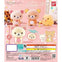 San-x Rilakkuma Capchara Flocked Fuzzy Bandai 3-Inch Mini-Figure
