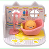 House Of Cats Diorama Playset F-Toys Miniature Doll Set