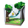 Peanuts Snoopy And Woodstock On Vacation Terrarium Re-Ment 3-Inch Collectible