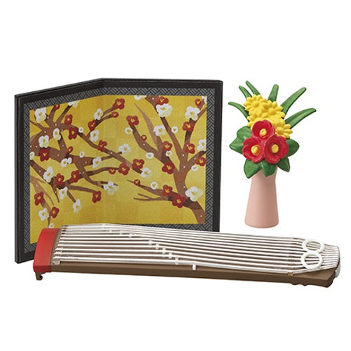Set Completo Re-ment Taisho Roman - Una Grande Famiglia - 6 Pezzi In Miniatura - Giappone