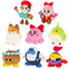 Nintendo Kirby All Star Collection Sanei Japan Plush Doll