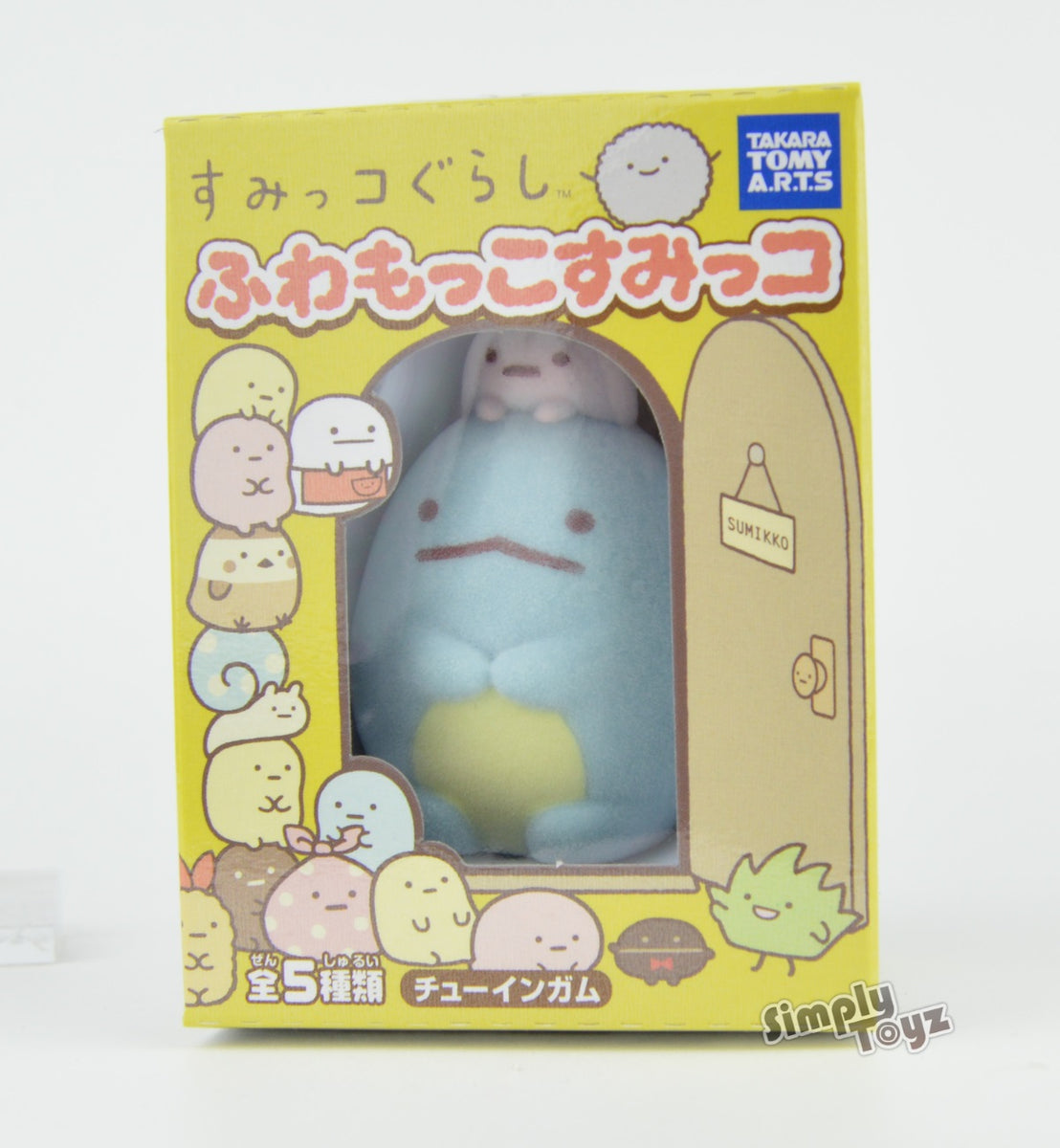 San-X Sumikko Gurashi Fuwamokko Flocked Fuzzy 3-Inch Mini-Figure