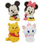 Disney Characters Chokonto Sitting Soft Vinyl Takara Tomy 2-Inch Mini-Figure