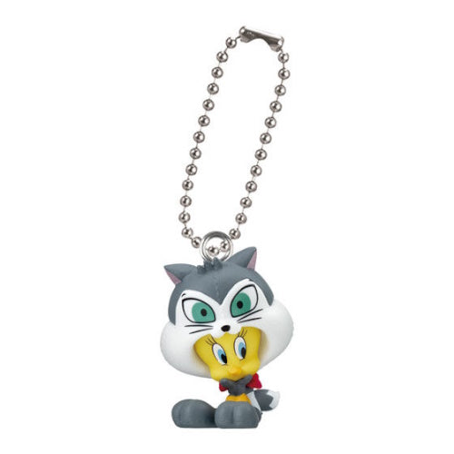 Looney Tunes Tweety Bird Role Play Swing Mascot Series Bandai 1.5-Inch Key Chain