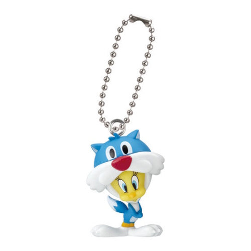 Looney Tunes Tweety Bird Role Play Swing Mascot Series Bandai 1.5-Inch Key Chain
