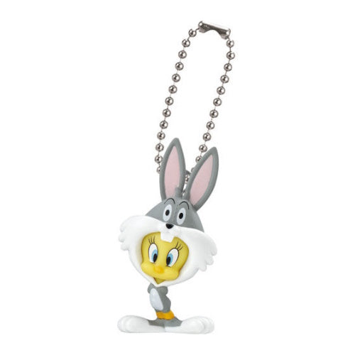 Looney Tunes Tweety Bird Role Play Swing Mascot Series Bandai 1.5-Inch Key Chain