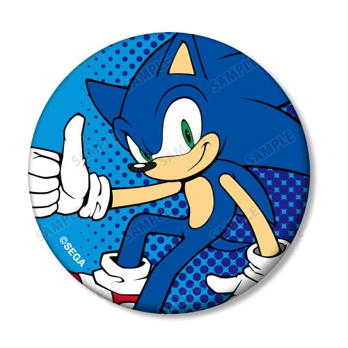 Sonic The Hedgehog Can Badge Armabianca 2-Inch Collectible Pin