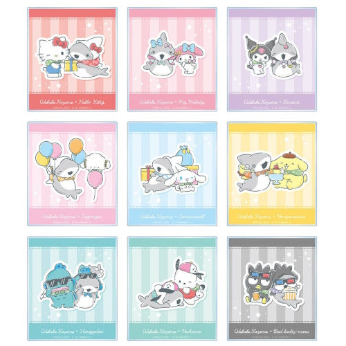 Odekake Kozame x Sanrio Characters Acrylic Card Series Armabianca 2-Inch Collectible