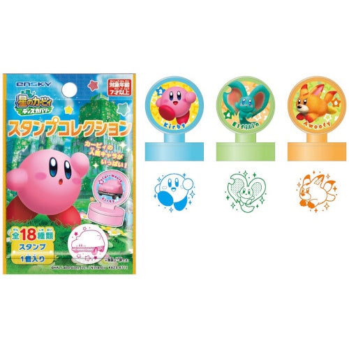 Nintendo Kirby And The Forgotten Land Ensky 1-Inch Rubber Stamp