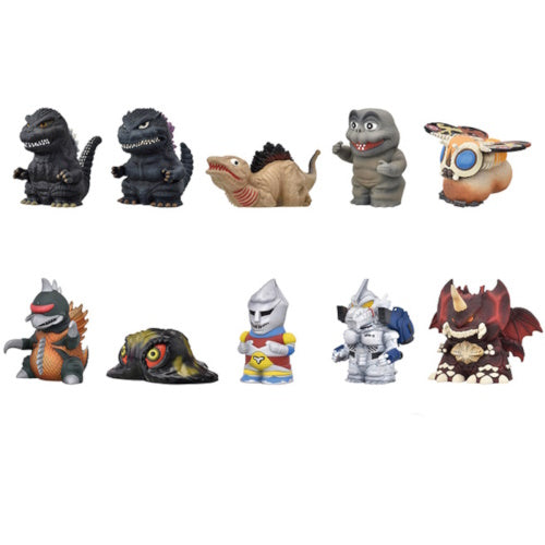 Godzilla Puppet Mascot Vol. 02 Ensky 1.5-Inch Soft Vinyl Finger Puppet Mini-Figure