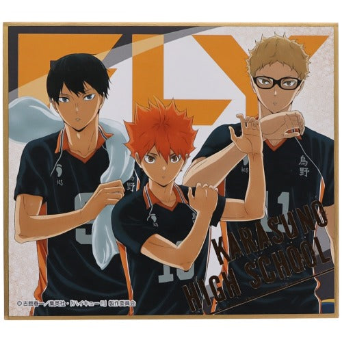 Haikyu!! Shikishi Art Board Ensky Collectible Square Art Print