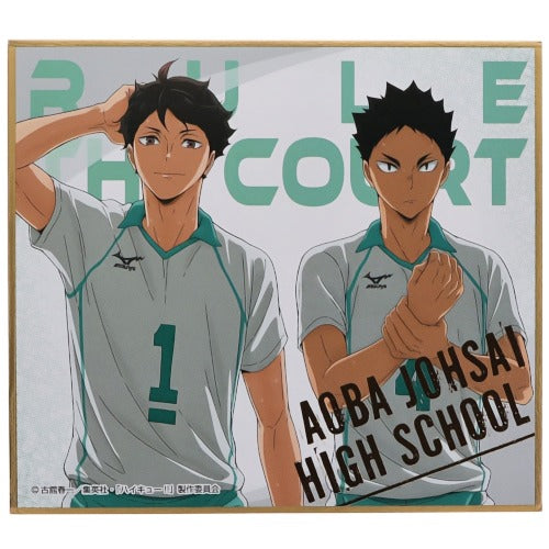 Haikyu!! Shikishi Art Board Ensky Collectible Square Art Print