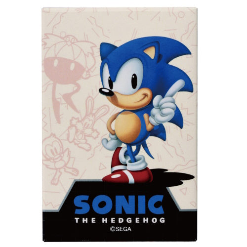 Sonic The Hedgehog Square Can Badge Collection Ensky 2.5-Inch Collectible Pin