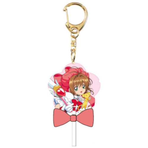 Card Captor Sakura Candy Shaped Acrylic Key Chain Ensky 2-Inch Collectible
