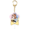 Card Captor Sakura Candy Shaped Acrylic Key Chain Ensky 2-Inch Collectible