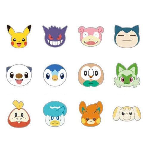 Pokemon Tsume Tsume Eraser Series Vol. 02 Ensky 12 Mini Erasers In Bottle