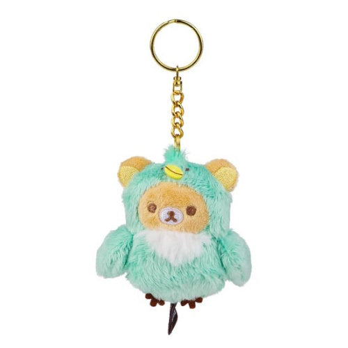 San-x Rilakkuma Swan Mascot Series AQI 3-Inch Plush Key Chain