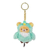 San-x Rilakkuma Swan Mascot Series AQI 3-Inch Plush Key Chain