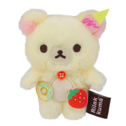 San-x Rilakkuma And Friends Plush Series AQI 4-Inch Plush Doll