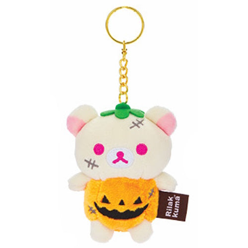 San-X Rilakkuma Surprise Plush Halloween Monster Series AQI 3-Inch Key Chain