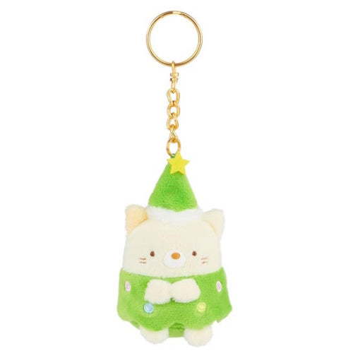 San-X Sumikko Gurashi Surprise Plush Christmas Series AQI 2.5-Inch Key Chain