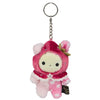 San-x Sentimental Circus Surprise Plush Strawberry Series AQI 2-Inch Key Chain