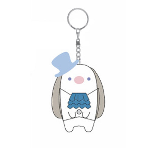 San-x Sentimental Circus Surprise Plush Galaxy Series AQI 2-Inch Key Chain