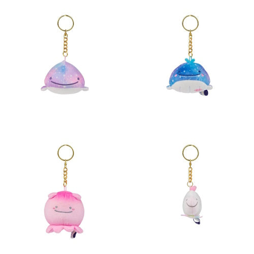 San-x Jinbesan Surprise Plush Planitarium Series AQI 3.5-Inch Key Chain