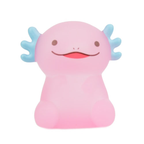 Axolotl Clear Soft Vinyl Glow In The Dark Amuse 2-Inch Mini-Figure