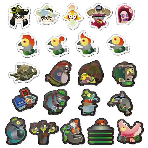 Splatoon 3 Character Magnet Vol. 02 Bandai 1.5-Inch Collectible Toy ...