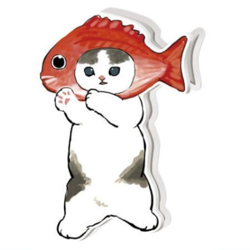Mofusand Pitacot Sea Life Series Bandai 1.5-Inch Plastic Clip