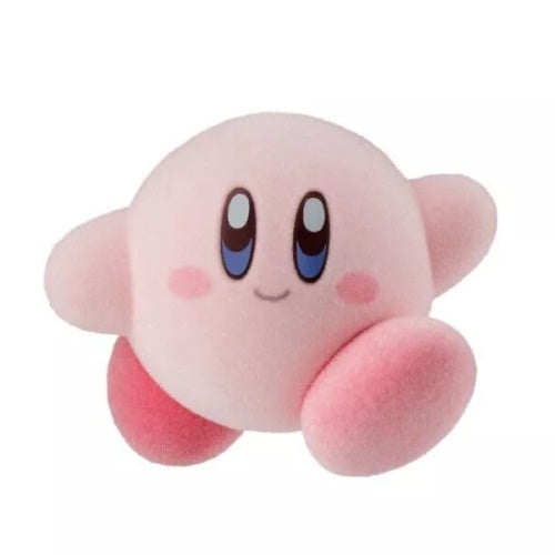 Kirby Of The Stars Pupupu Flocked Fuzzy Doll Bandai 2-Inch Mini-Figure ...