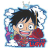 One Piece Rubber Mascot Gummy Bandai 1.5-Inch Key Chain