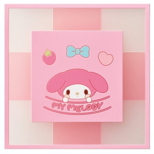 Sanrio Characters Clearsquare Coaster Bandai 3-Inch Collectible