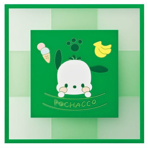 Sanrio Characters Clearsquare Coaster Bandai 3-Inch Collectible