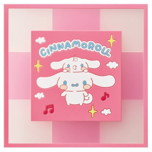 Sanrio Characters Clearsquare Coaster Bandai 3-Inch Collectible