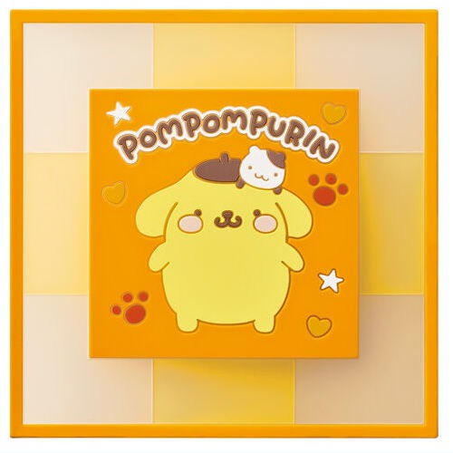 Sanrio Characters Clearsquare Coaster Bandai 3-Inch Collectible