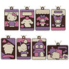 Sanrio Characters Charapaki Rubber Mascot Vol. 01 Bandai 2-Inch Key Chain