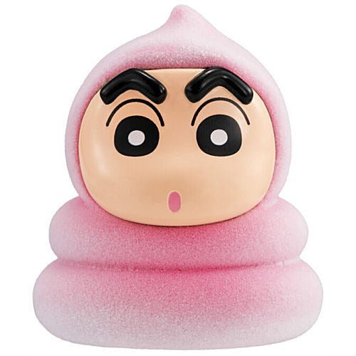Crayon Shin Chan Kigurumi-zu Flocked Figure Bandai 2.5-Inch Mini-Figure