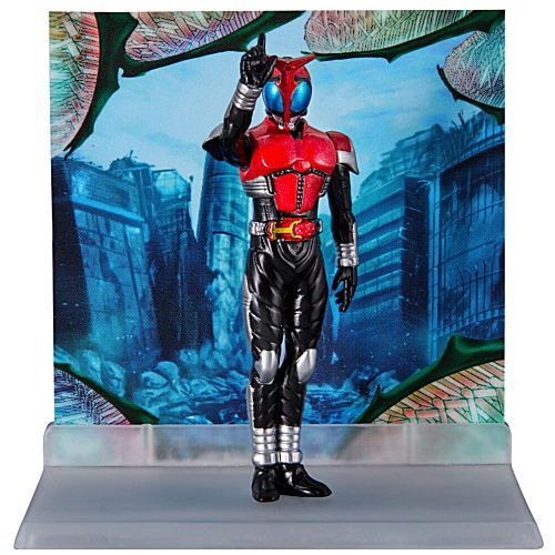 Kamen Rider Micro Statue Series Vol. 01 Bandai 3-Inch Diorama