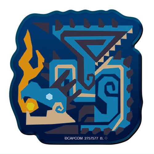 Monster Hunter 20th Anniversary Chara Magnet Series Bandai 1.5-Inch Collectible