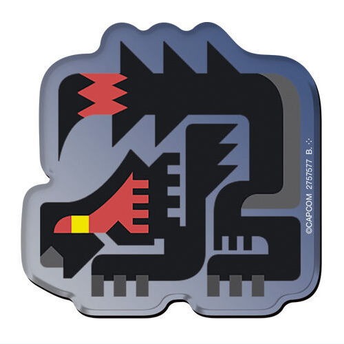Monster Hunter 20th Anniversary Chara Magnet Series Bandai 1.5-Inch Collectible