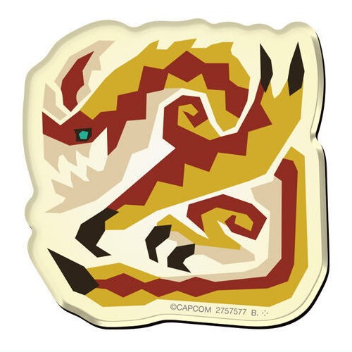 Monster Hunter 20th Anniversary Chara Magnet Series Bandai 1.5-Inch Collectible