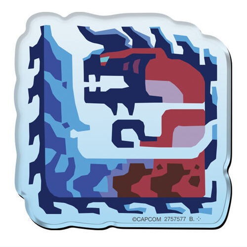 Monster Hunter 20th Anniversary Chara Magnet Series Bandai 1.5-Inch Collectible